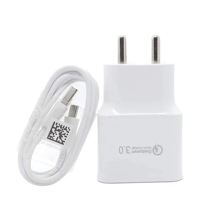 18W Fast Type-C Charger with Cable for Samsung Galaxy M30 M40 A10S A20S A50S – Quick Charge, USB-C, Mobile Charger