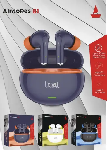 Boat Airdopes 81 Earbuds 100% OG Quality